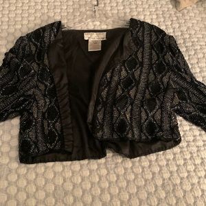 Adrianna Papell Evening Sequins Jacket